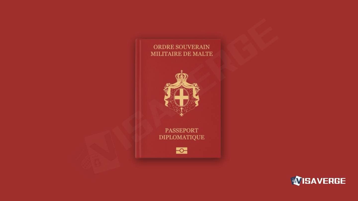 The Rarest Passport: Sovereign Military Order of Malta’s Unique Crimson Document