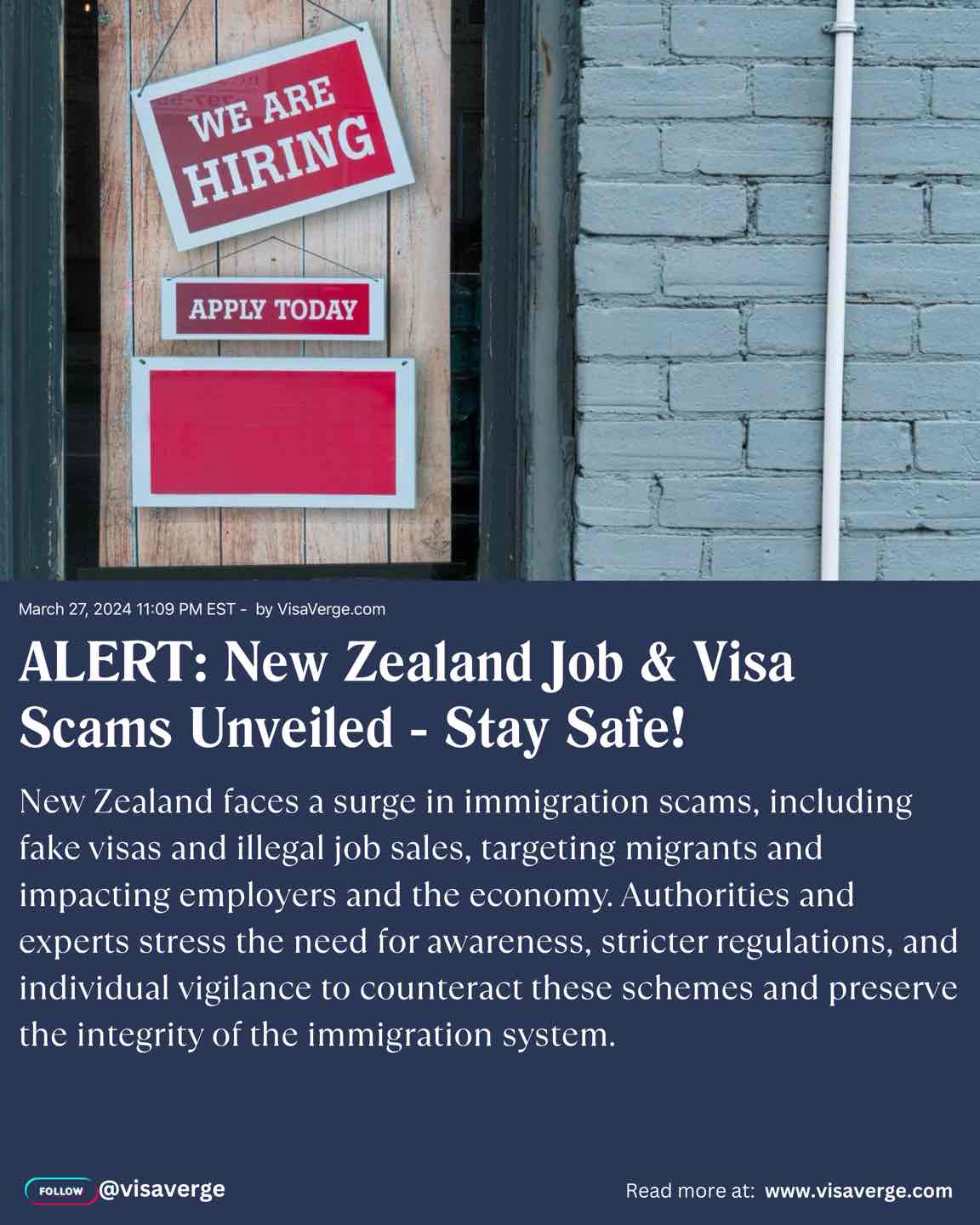 ALERT: New Zealand Job & Visa Scams Unveiled - Stay Safe! ALERT: New Zealand Job & Visa Scams Unveiled - Stay Safe!