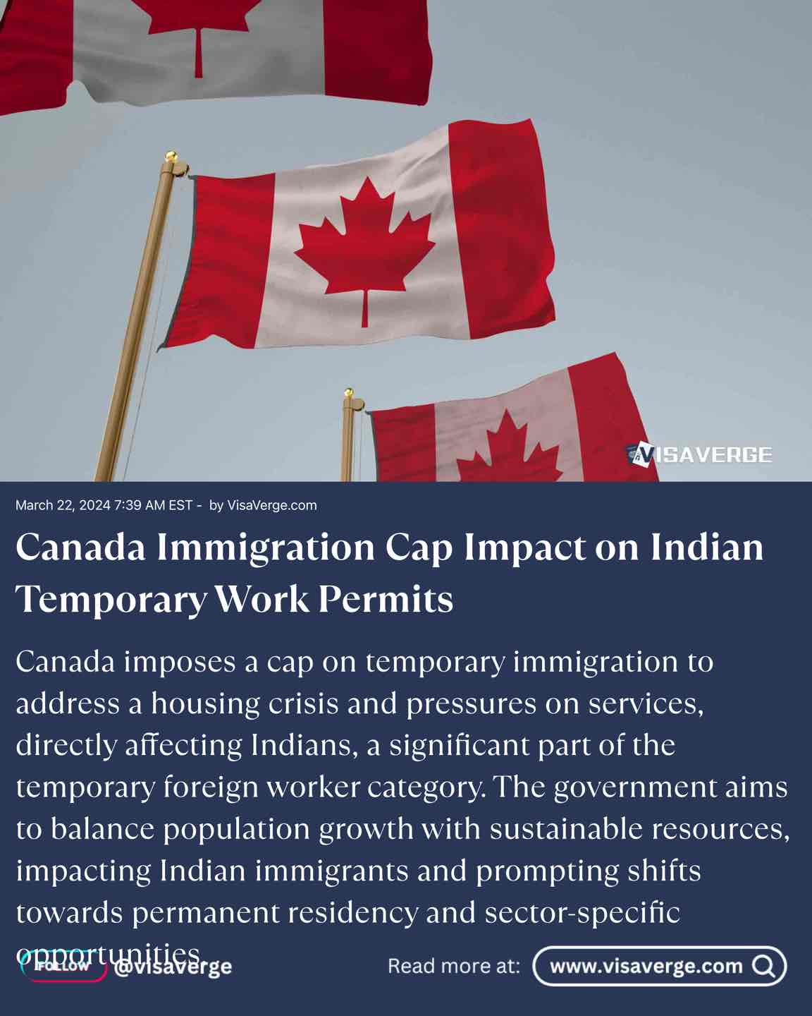 Canada Immigration Cap Impact on Indian Temporary Work Permits Canada Immigration Cap Impact on Indian Temporary Work Permits