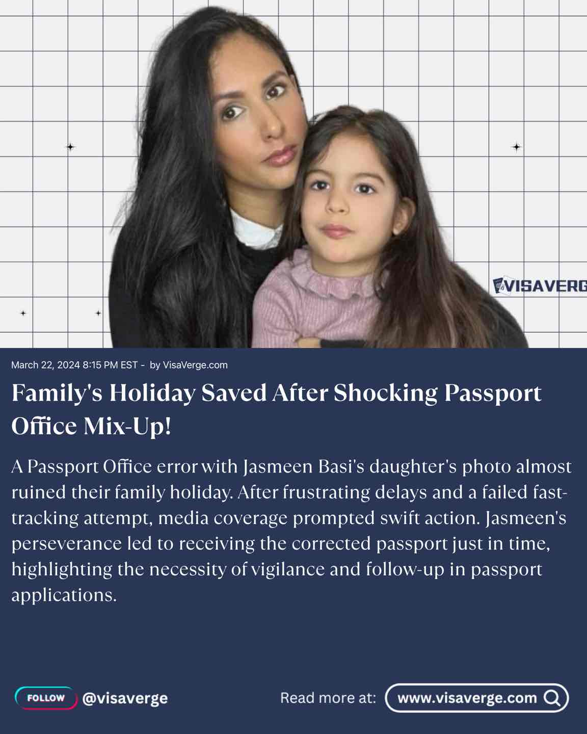 Family's Holiday Saved After Shocking Passport Office Mix-Up! Family's Holiday Saved After Shocking Passport Office Mix-Up!