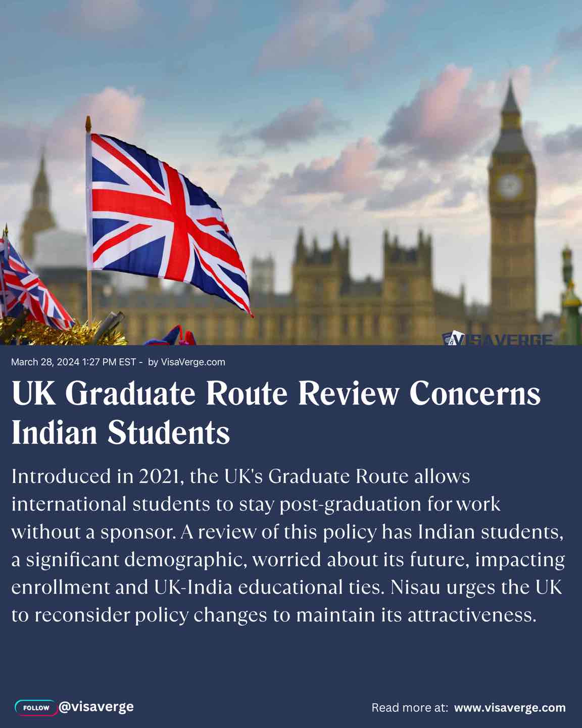 UK Graduate Route Review Concerns Indian Students UK Graduate Route Review Concerns Indian Students