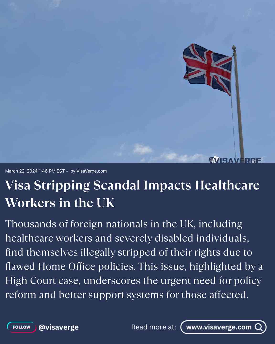 Visa Stripping Scandal Impacts Healthcare Workers in the UK Visa Stripping Scandal Impacts Healthcare Workers in the UK
