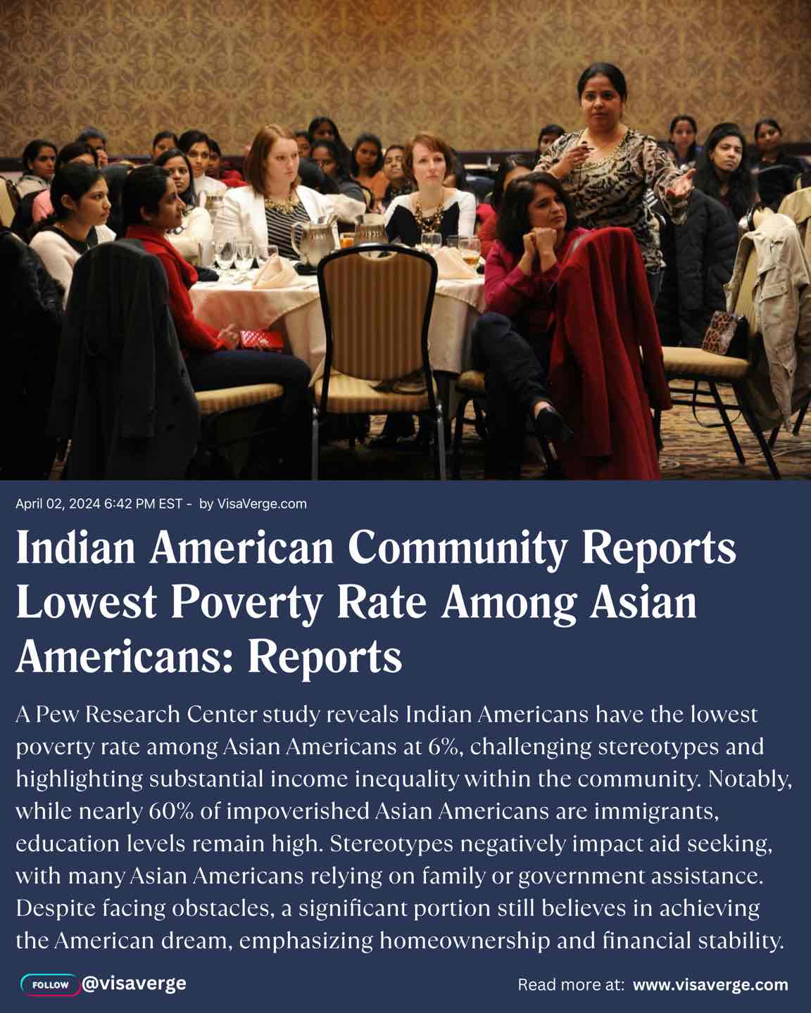 Indian American Community Reports Lowest Poverty Rate Among Asian Americans: Reports Indian American Community Reports Lowest Poverty Rate Among Asian Americans: Reports