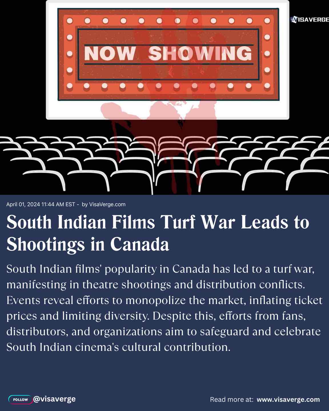 South Indian Films Turf War Leads to Shootings in Canada South Indian Films Turf War Leads to Shootings in Canada