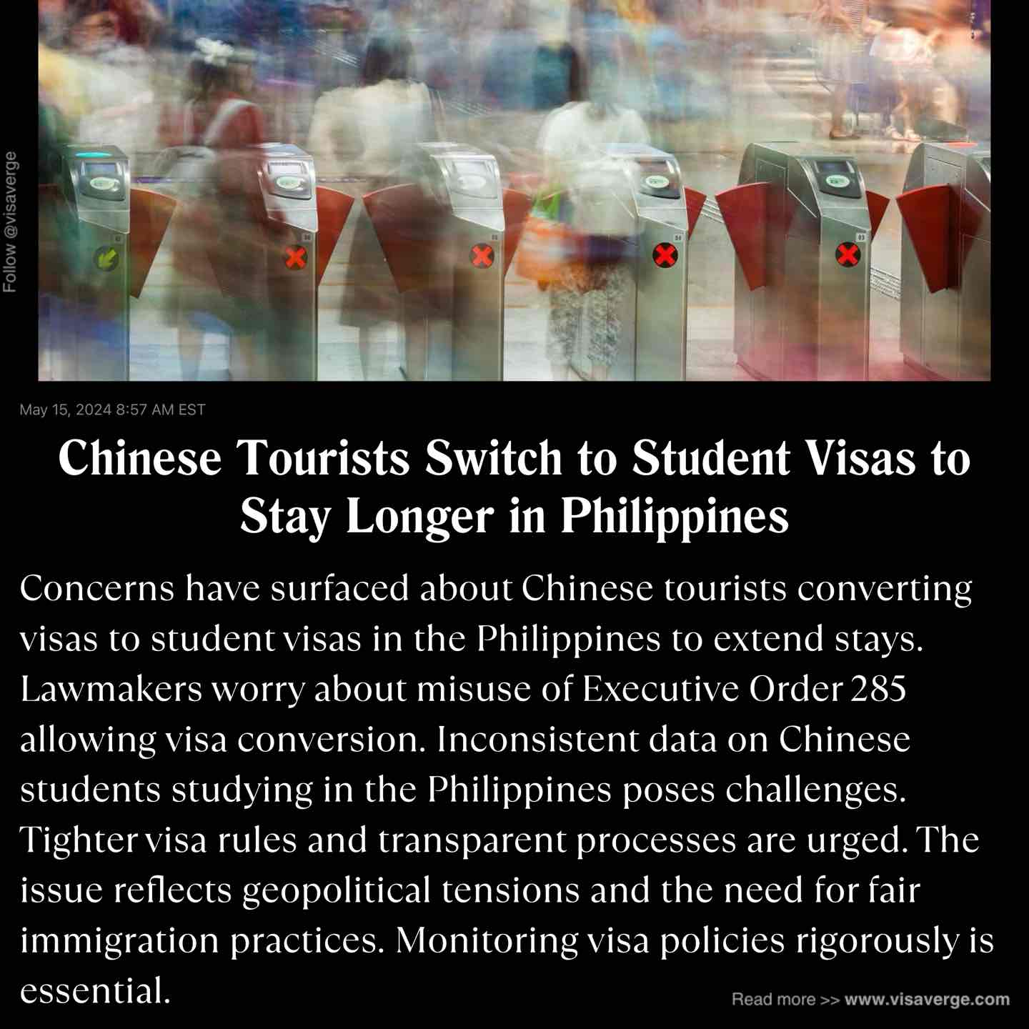 Chinese Tourists Switch to Student Visas to Stay Longer in Philippines Chinese Tourists Switch to Student Visas to Stay Longer in Philippines