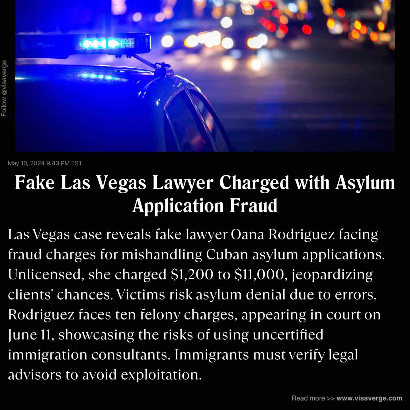 Fake Las Vegas Lawyer Charged with Asylum Application Fraud Fake Las Vegas Lawyer Charged with Asylum Application Fraud