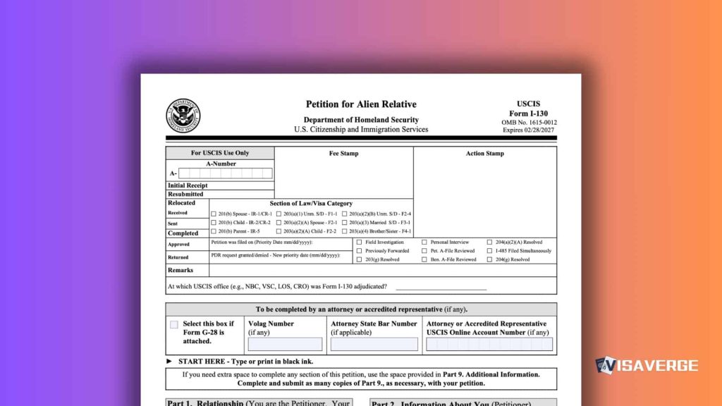 How to Fill Out Form I-130: Petition for Alien Relative How to Fill Out Form I-130: Petition for Alien Relative