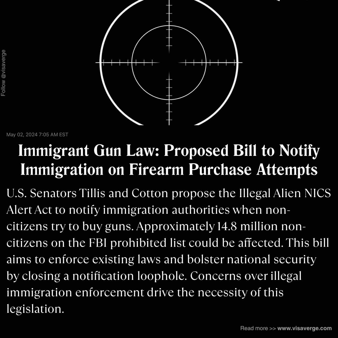 Immigrant Gun Law: Proposed Bill to Notify Immigration on Firearm Purchase Attempts