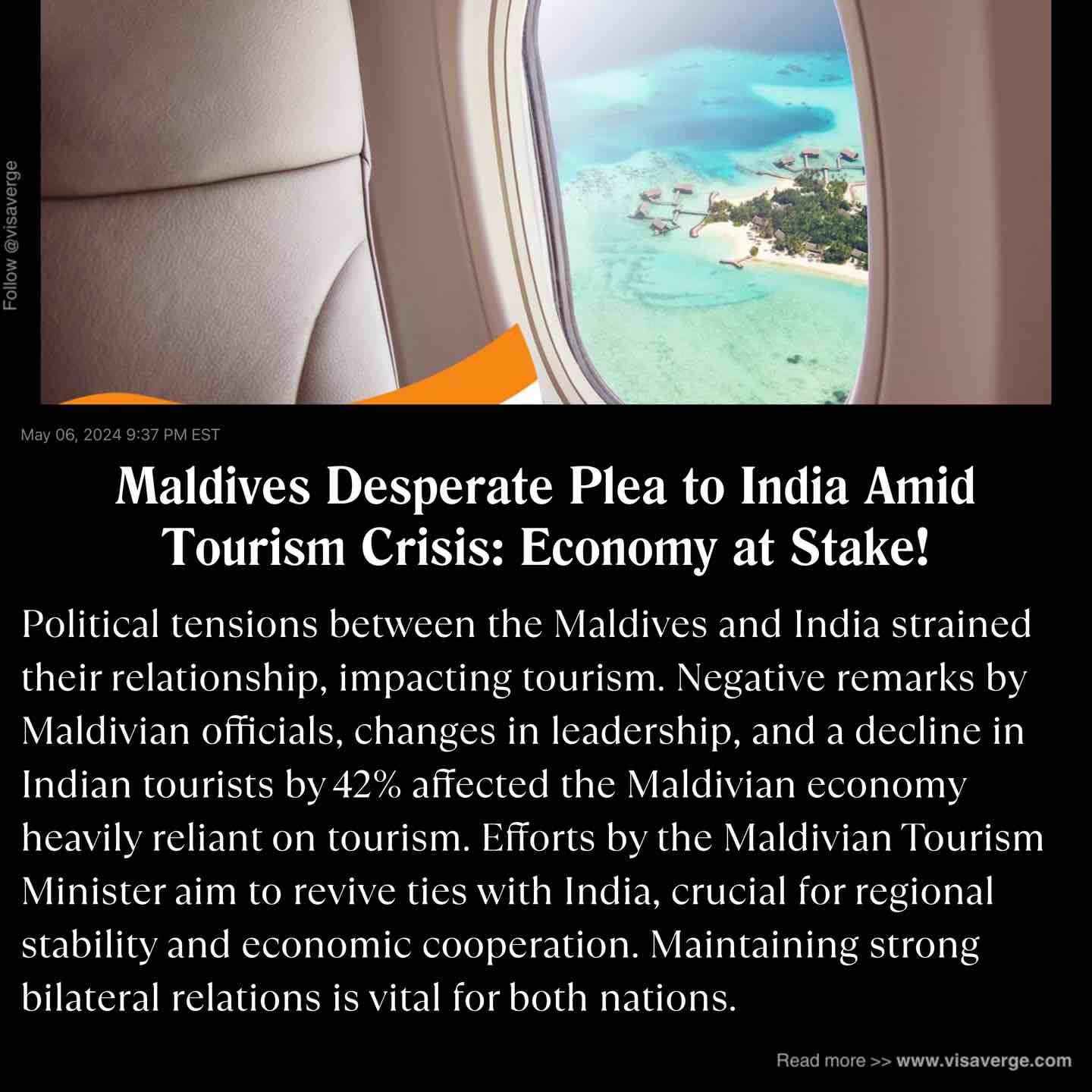 Maldives Desperate Plea to India Amid Tourism Crisis: Economy at Stake! Maldives Desperate Plea to India Amid Tourism Crisis: Economy at Stake!