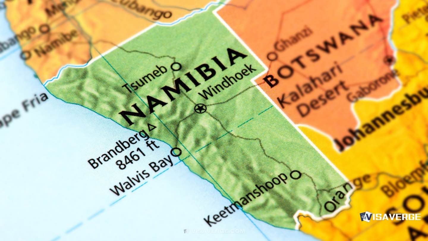 Namibia Visa Policy Changes for Non-Reciprocating Countries