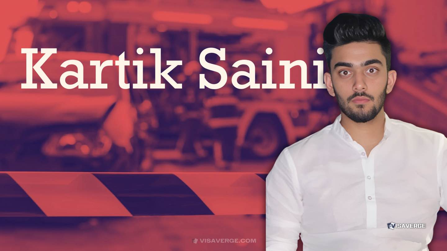 Indian Student Kartik Saini Killed in Canada Accident Indian Student Kartik Saini Killed in Canada Accident