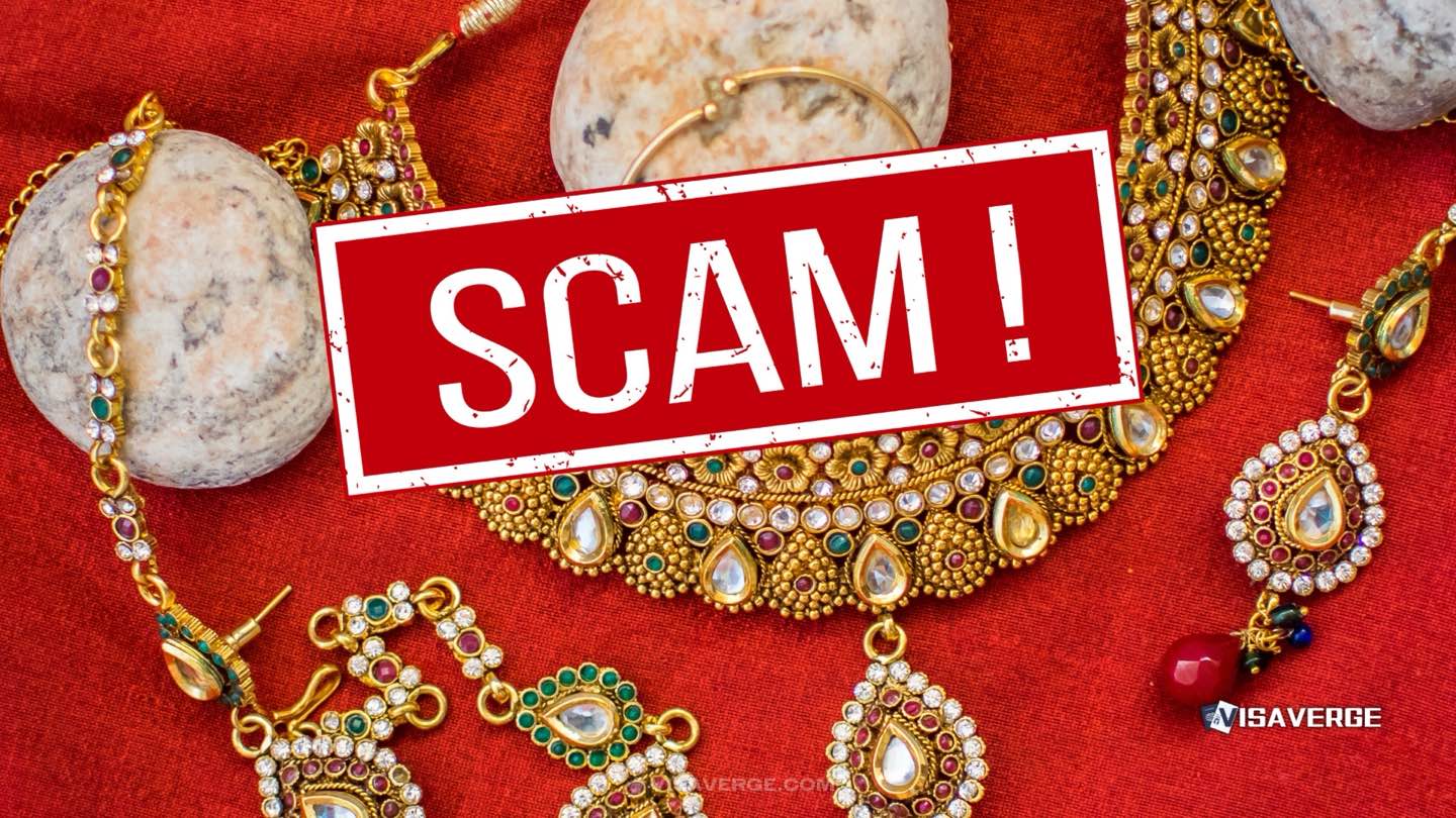 US Woman Falls Victim to 8K Indian Jewelry Scam Which Are Worth Only US Woman Falls Victim to 8K Indian Jewelry Scam Which Are Worth Only