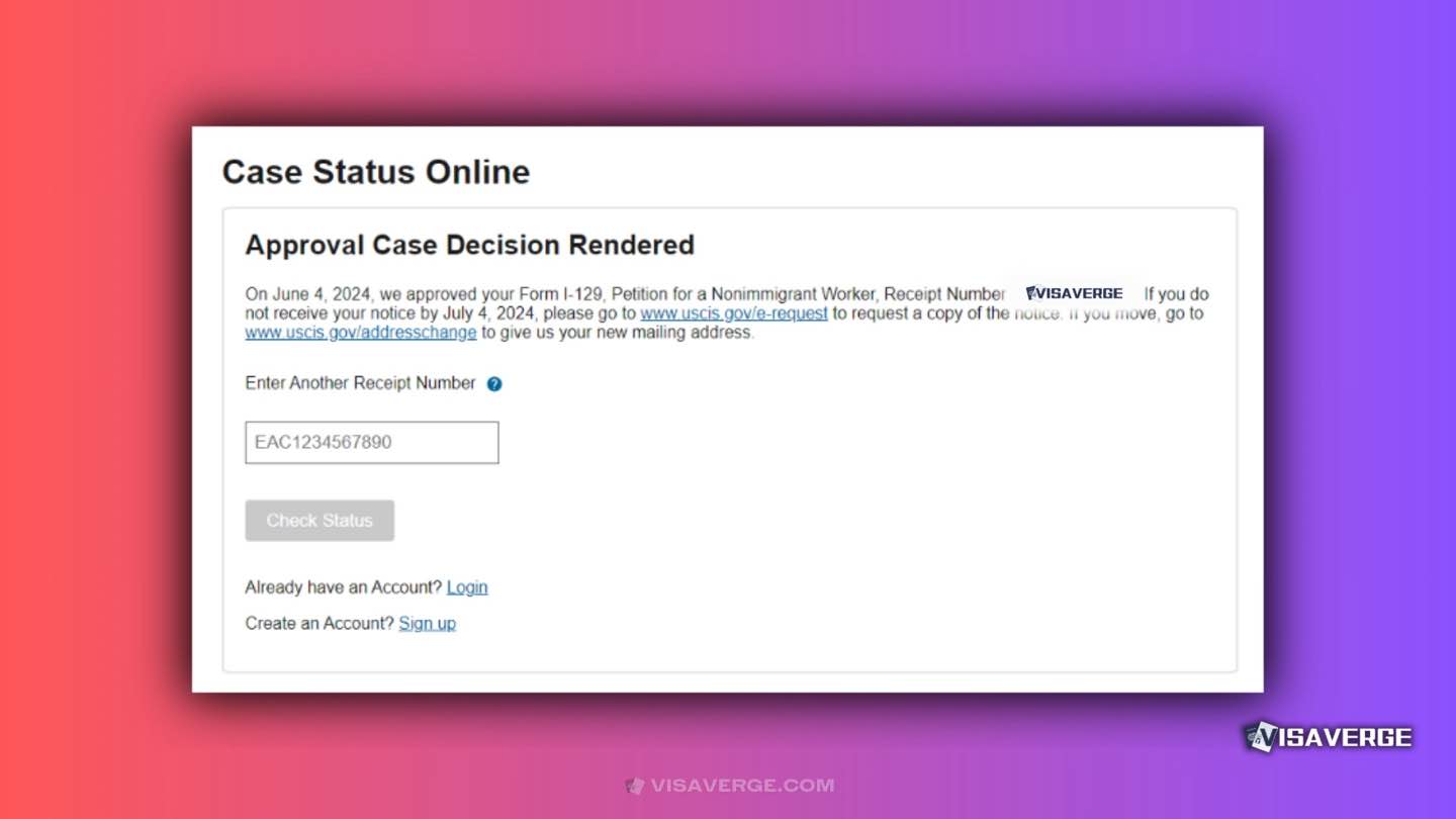 What is “Approval Case Decision Rendered” Status Mean for Form I-129? Explained What is “Approval Case Decision Rendered” Status Mean for Form I-129? Explained
