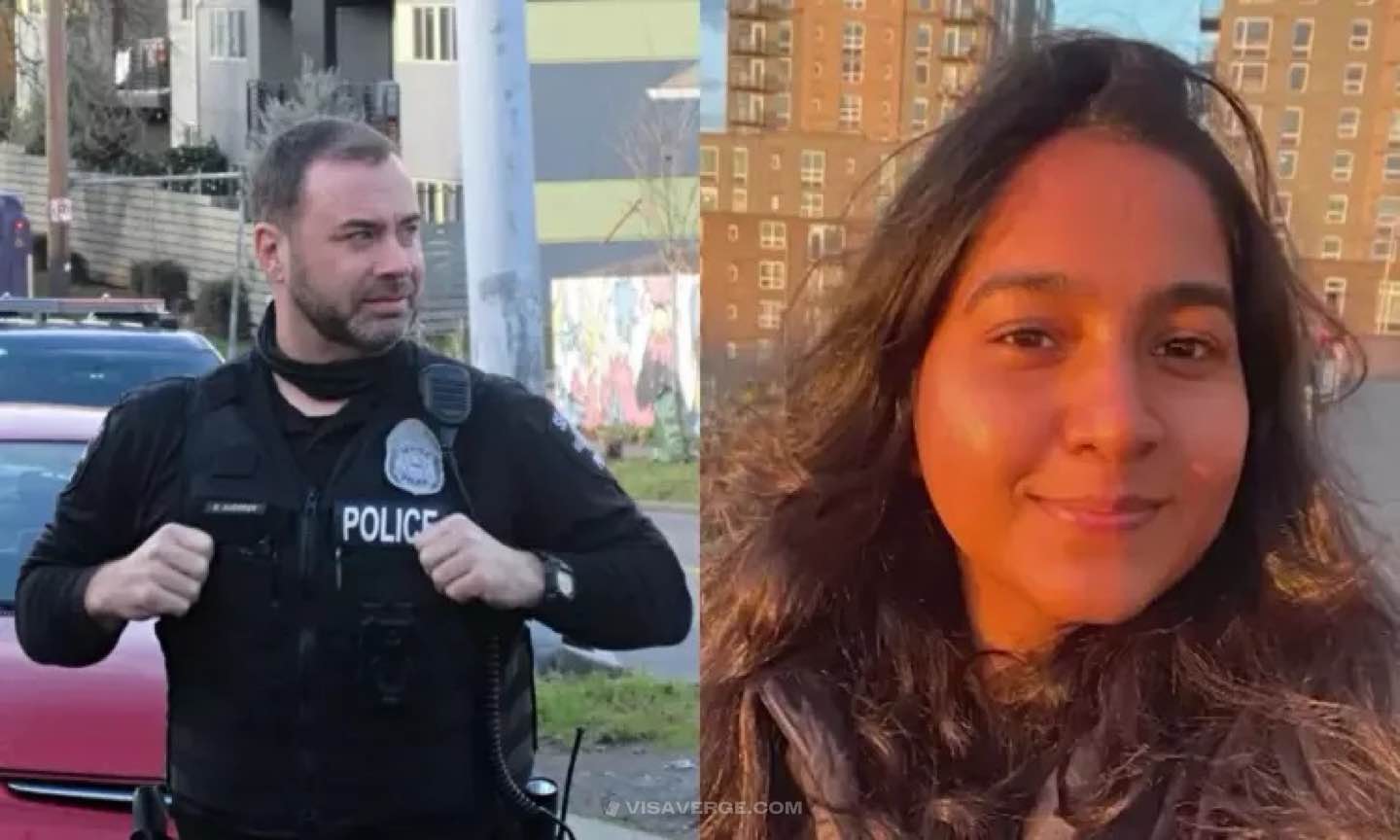 US Cop Daniel Auderer Fired for Laughing After Indian Student Jaahnavi Kandula’s Death US Cop Daniel Auderer Fired for Laughing After Indian Student Jaahnavi Kandula’s Death
