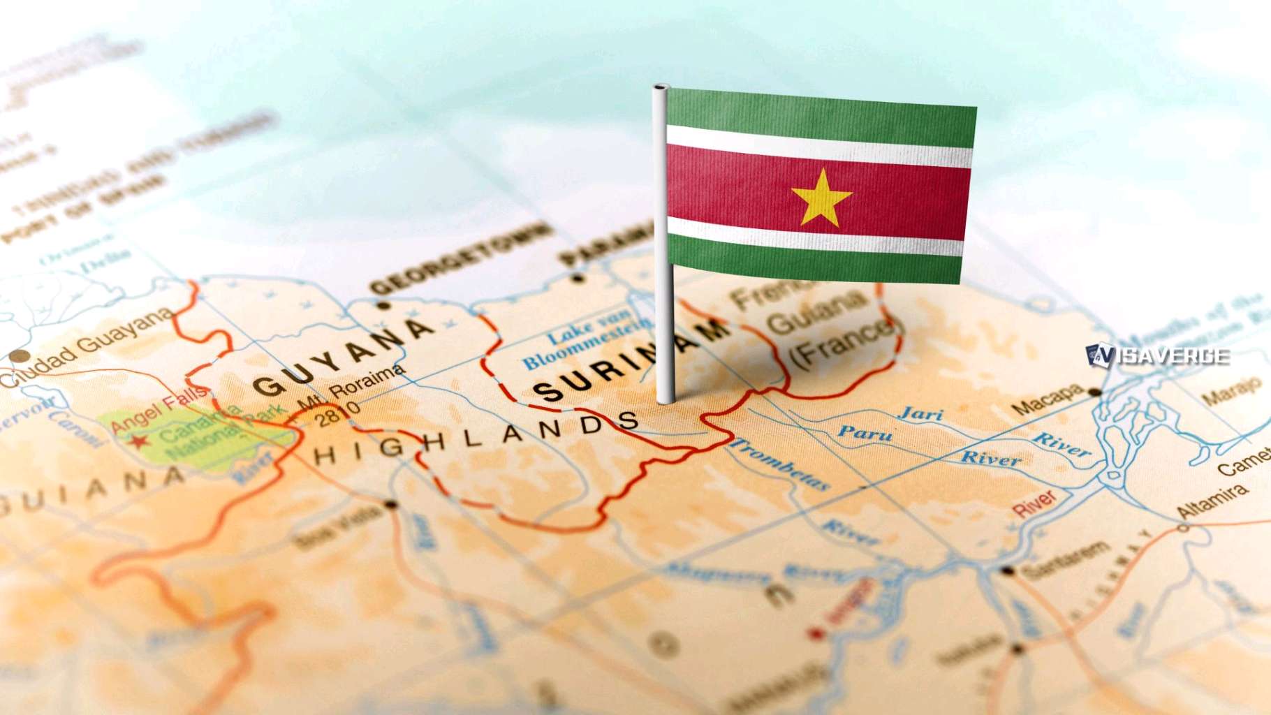 Suriname Visa Guide: Tourist Card & Visa on Arrival Steps Suriname Visa Guide: Tourist Card & Visa on Arrival Steps