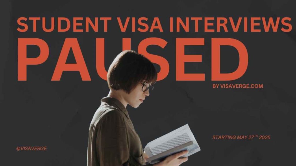 US Halts New Student-Visa Interviews Pending Expanded Vetting US Halts New Student-Visa Interviews Pending Expanded Vetting