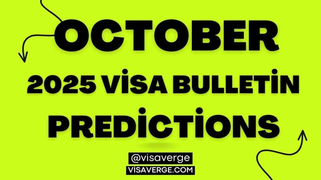 October 2025 Visa Bulletin Predictions: Detailed Analysis and Dates
