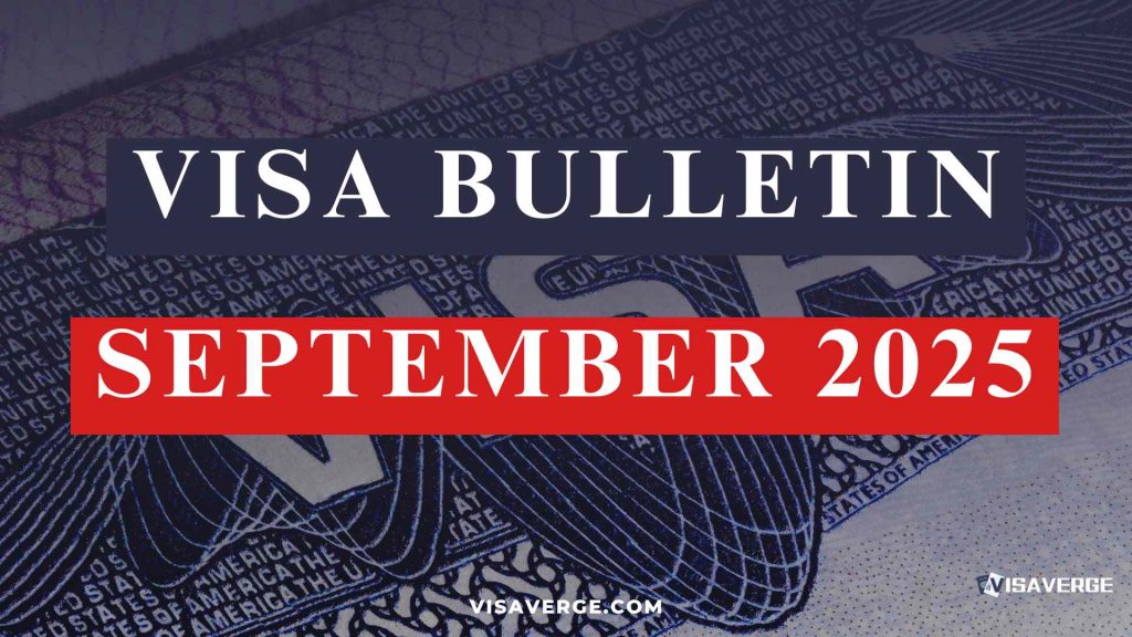 Understanding the September 2025 Visa Bulletin: A Guide to U.S. Immigration Policies