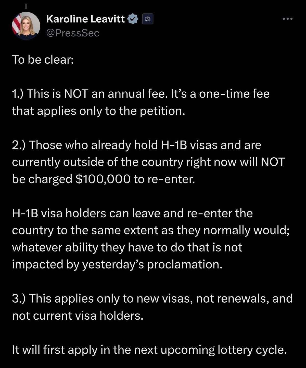 Trump's $100,000 H-1B Fee Excludes Existing Holders: Policy Analysis - VisaVerge screenshot 20250920 172929 edge5744893451438560287 - VisaVerge