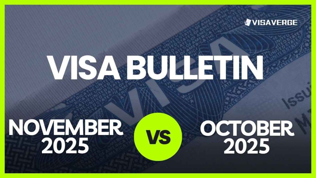 November 2025 vs. October 2025 Visa Bulletins — What Changed (and What Didn’t) November 2025 vs. October 2025 Visa Bulletins — What Changed (and What Didn’t)