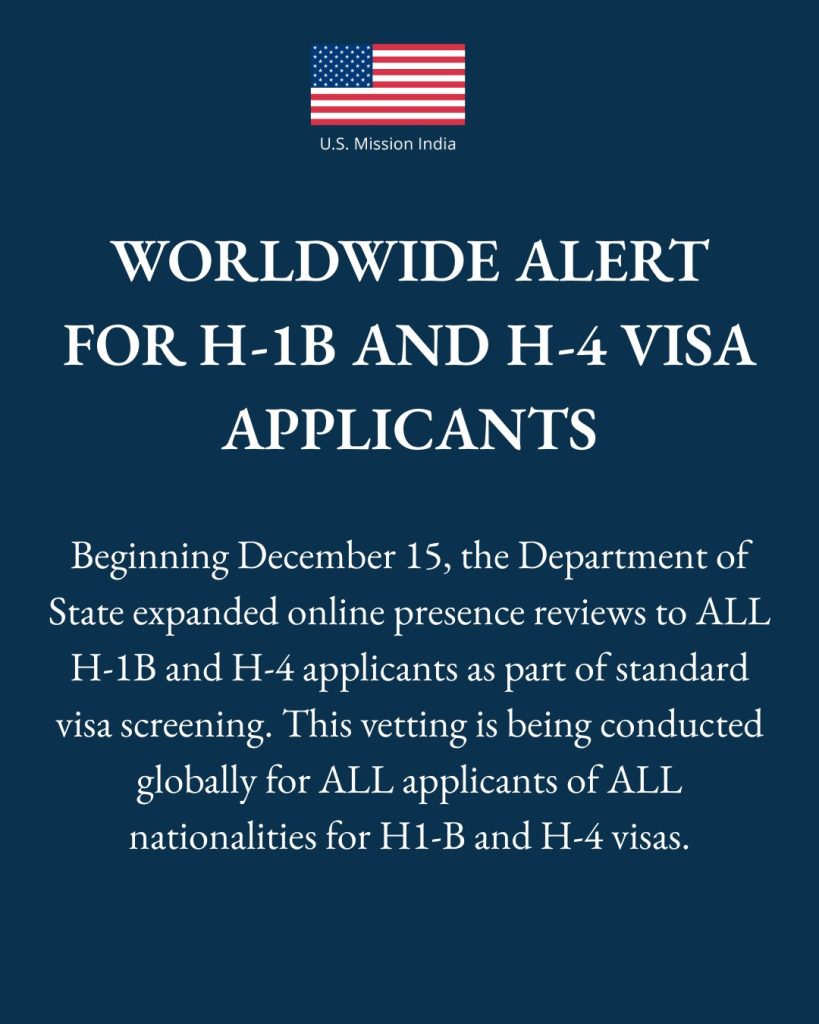 Worldwide H-1B and H-4 Visa Vetting Expands to All Applicants - VisaVerge G8xJE5pbkAAFY3l - VisaVerge