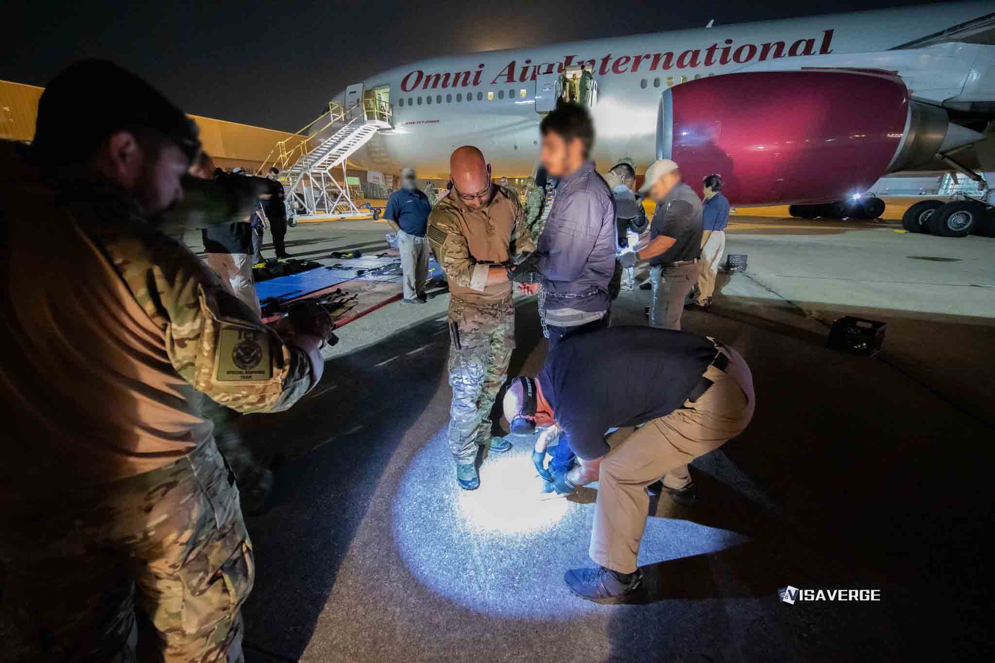 ICE Deportation Plane Struck by Stray Bullet During Mesa Shootout ICE Deportation Plane Struck by Stray Bullet During Mesa Shootout