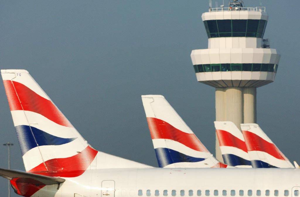 Which London airport had British Airways flights to New York cancelled? Which London airport had British Airways flights to New York cancelled?