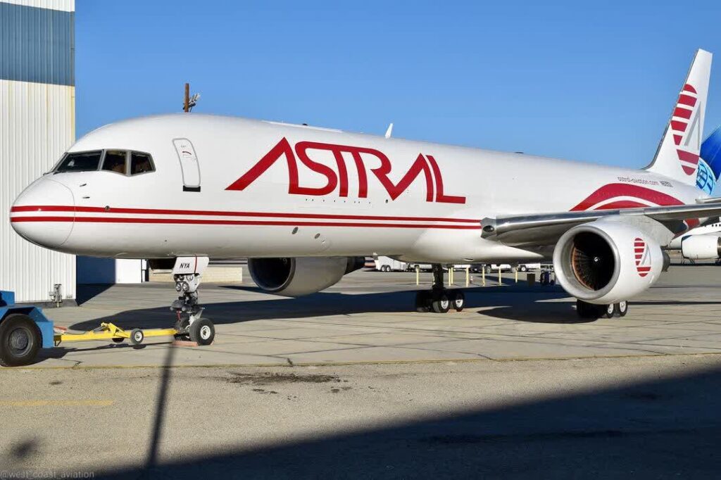 Astral Aviation expands with new Boeing 767-300 freighter